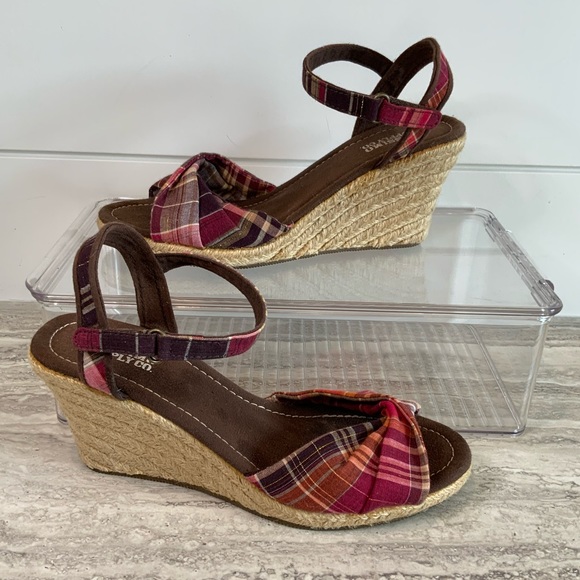 Mossimo Supply Co. Wedge Sandals Size 8.5 - Picture 2 of 4